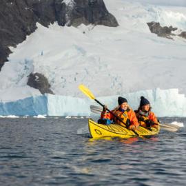 Inspiring Explorers Laurette Siemonek and Anzac Gallate kayaking (004)