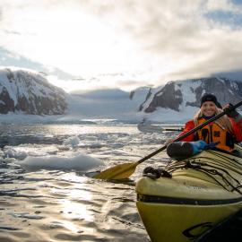 Inspiring Explorers Laurette Siemonek and Anzac Gallate kayaking (008)