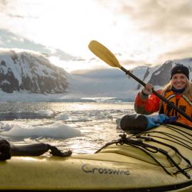Inspiring Explorers Laurette Siemonek and Anzac Gallate kayaking (009)