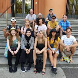 The Inspiring Explorers team in Buenos Aires, Argentina enroute to the Antarctic Peninsula