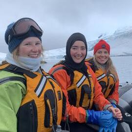  Inspiring Explorers Ihlara McIndoe, Sadra Sultani and Laurette Siemonek 