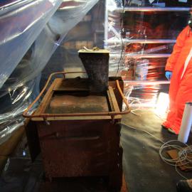 2008-09 'Terra Nova' hut, Galley stove (011)