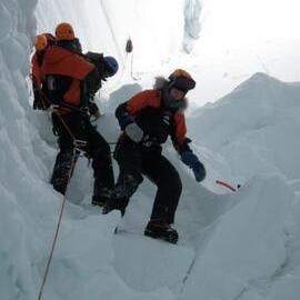 Winter 2009 Crevasse exploring