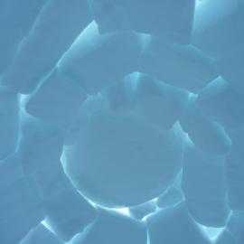 Winter 2009 Antarctic Field Training AFT Igloo