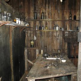 Physical lab, Scott's 'Terra Nova' Hut