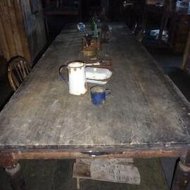 2009-10 Wardroom table, Scott's 'Terra Nova' hut