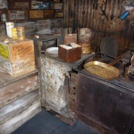 2009-10 Galley area, Scott's 'Terra Nova' hut