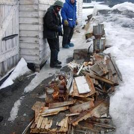 2007 Gordon Macdonald and Robert Clendon, Cape Evans
