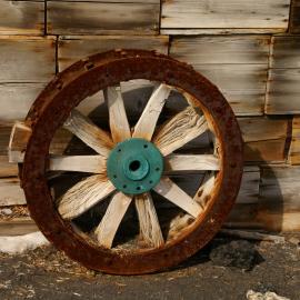 2007 Arrol-Johnston wheel at Cape Royds