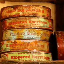 2007 Tinned provisions in Shackleton's 'Nimrod' hut, Cape Royds