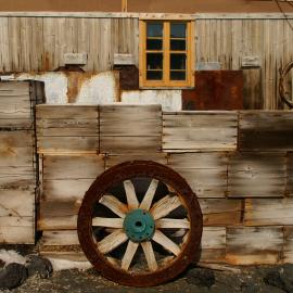2007 Arrol-Johnston wheel at Cape Royds