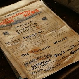 2007 'The Illustrated London News' inside Shackleton's 'Nimrod' hut