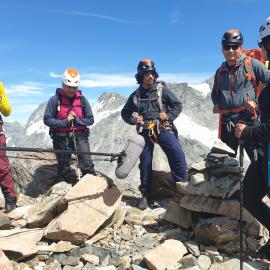 Filming at the summit for Greenstone TV (002)