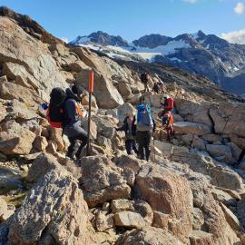 Tackling the rocky terrain
