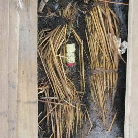 2009-10 Whisky crate excavated from underneath Shackleton's 'Nimrod' hut