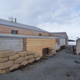 2009-10 Stables exterior after rehabilitation work, Scott's 'Terra Nova' hut