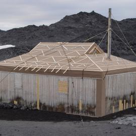 2007 Completed patches on Shackleton's 'Nimrod' hut cladding