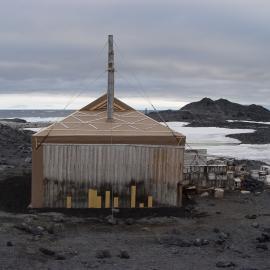 2007 Completed patches on Shackleton's 'Nimrod' hut cladding