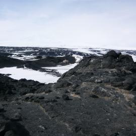 2008 View towards Shackleton's 'Nimrod' hut, Cape Royds