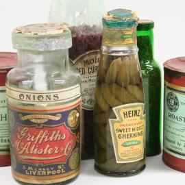 2007 Collection of cans and bottles