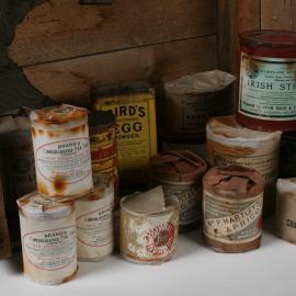 2007 Collection of canned food provisions