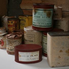 2007 Collection of canned food provisions