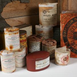 2007 Collection of canned food provisions