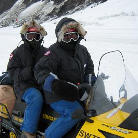 2007 Conservators on a Ski Doo snowmobile