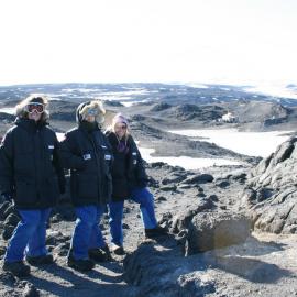 2007 AHT Conservators visit Shackleton's 'Nimrod' hut