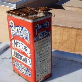2010-11 Can of Price's Motor oil from Cape Royds