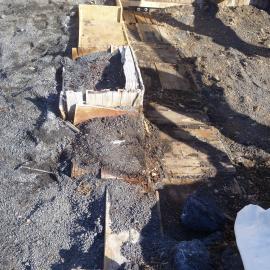 2010-11 Boxes excavated to ground level in the Stables, Cape Royds