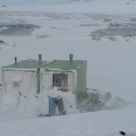 2010-11 Containers at the Cape Royds field camp