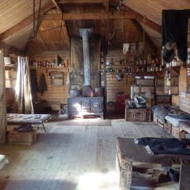Shackleton's 'Nimrod' Hut, looking east 