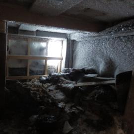 Under floor, Shackleton's 'Nimrod' Hut