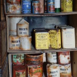 Food stuff artefacts, Shackleton's 'Nimrod' Hut