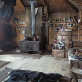 Shackleton's 'Nimrod' Hut, looking east 