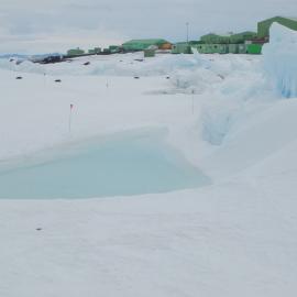 Ice conditions near Scott Base
