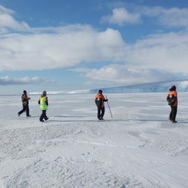 K170 team and Barne Glacier