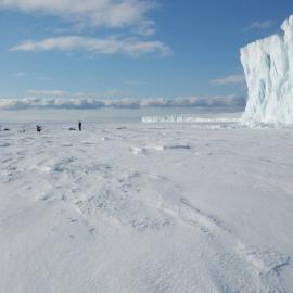 K170 team and Barne Glacier 