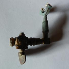 Acetylene lamp tap after repair (001)