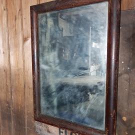 Wardroom mirror repair, Scott's 'Terra Nova' Hut
