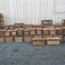 Final box arrangement, Shackleton's 'Nimrod' Hut (003)