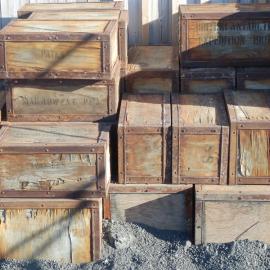 Box arrangement, Shackleton's 'Nimrod' Hut (002)