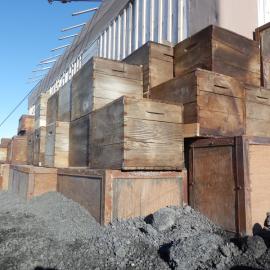 Flour box group, Shackleton's 'Nimrod' Hut (002)