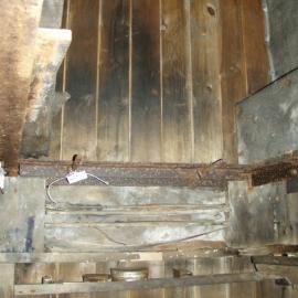 Bed frame and bunk in Scott's 'Terra Nova' Hut