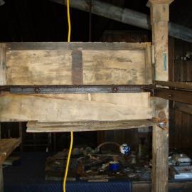 Bed frame and bunk in Scott's 'Terra Nova' Hut 