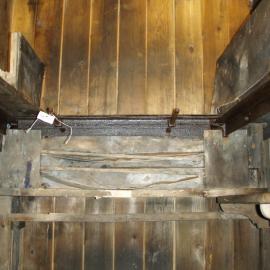 Bed frame and bunk in Scott's 'Terra Nova' Hut 