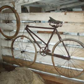 Conserved bicycle of Griffith Taylor, Scott's 'Terra Nova' Hut