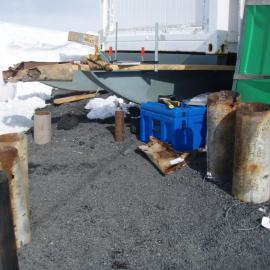 Flue sections from Scott's 'Terra Nova' Hut 