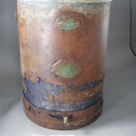 Carbide tank from Scott's 'Terra Nova' Hut